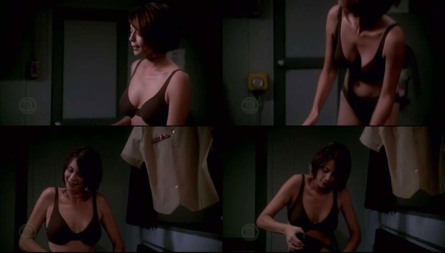 16P Catherine Bell hardcore movie scenes and sexy posing