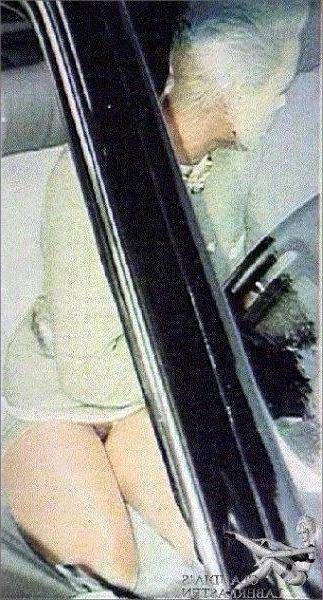 16P Brigitte Nielsen topless paparazzi pictures and flashing pussy