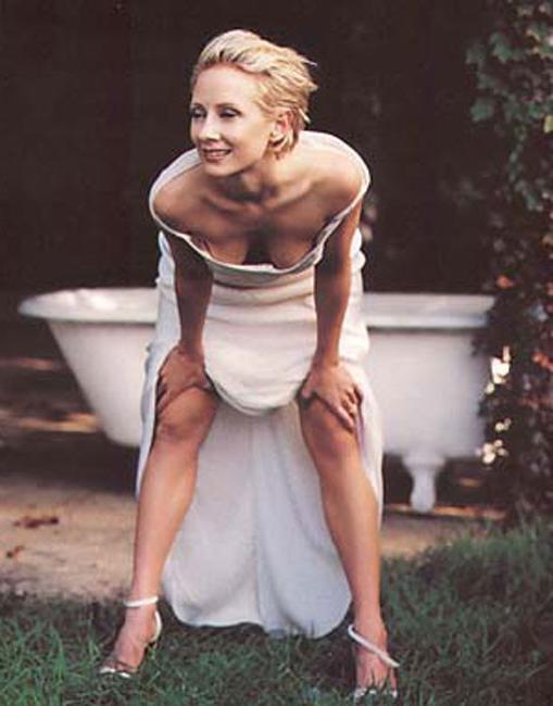 16P Anne Heche showing off nice tits