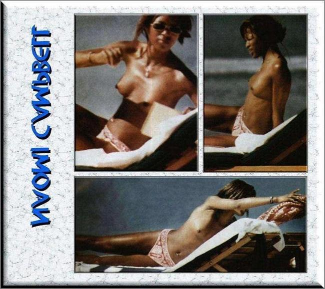 15P Naomi Campbell posing nude