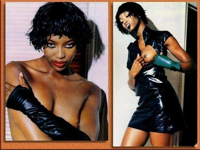 15P Naomi Campbell posing nude