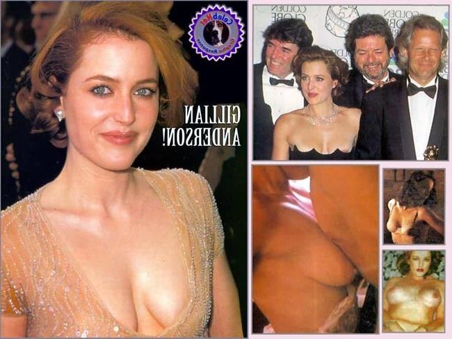 16P Gillian Anderson xfiles of nude scenes