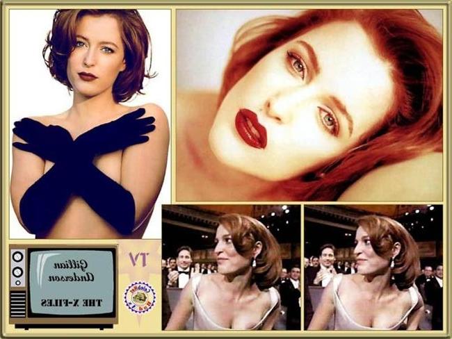 16P Gillian Anderson xfiles of nude scenes