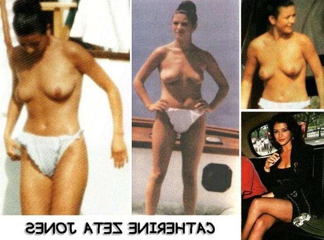 15P Catherine Zeta Jones nude and topless shots