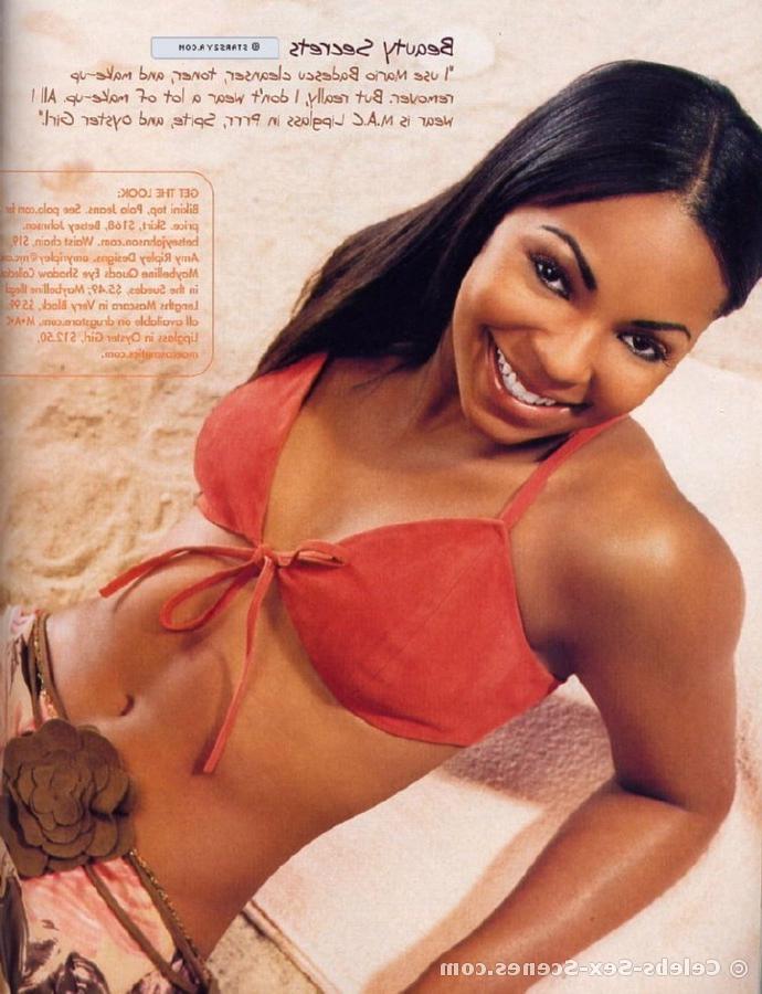 15P Sexy celebrity Ashanti exposed