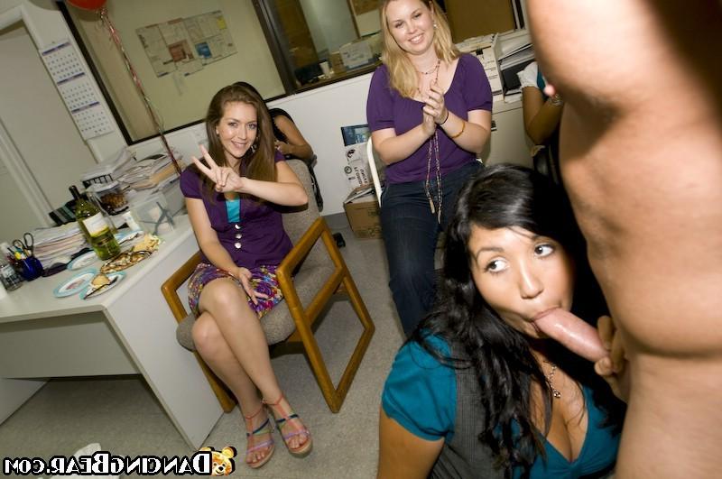 20P Girl licks load of cum of a balloon