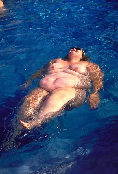 20P Couple of giant fat whales swimming