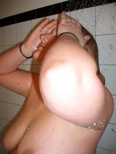 20P Plumper's fat skin under shower