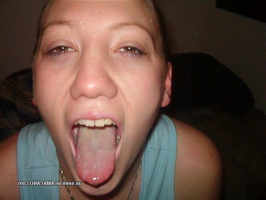 12P Cum covered cute teen amateur girl