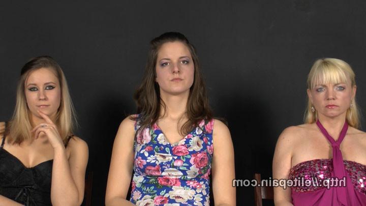 15P Bid for pain of young crying slaves in lesbian whipping