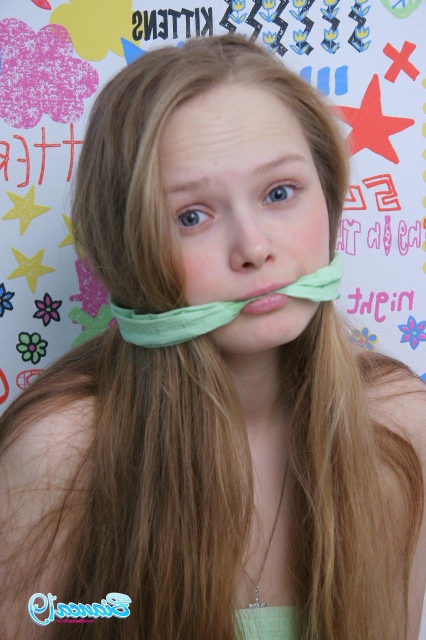 16P Cute nineteen year old teen bound