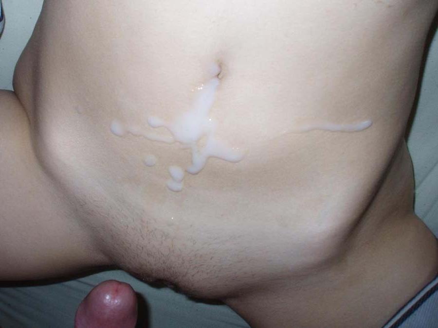 15P Horny real life teens covered in sticky cum