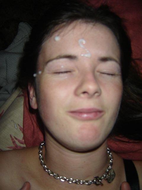 15P Photos of girlfriends' cum-drenched faces