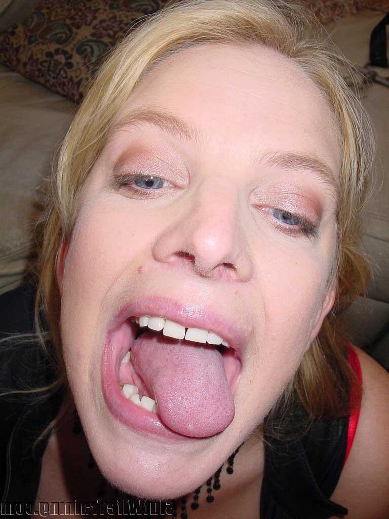 20P Blonde housewife learns to swallow cum at slut school