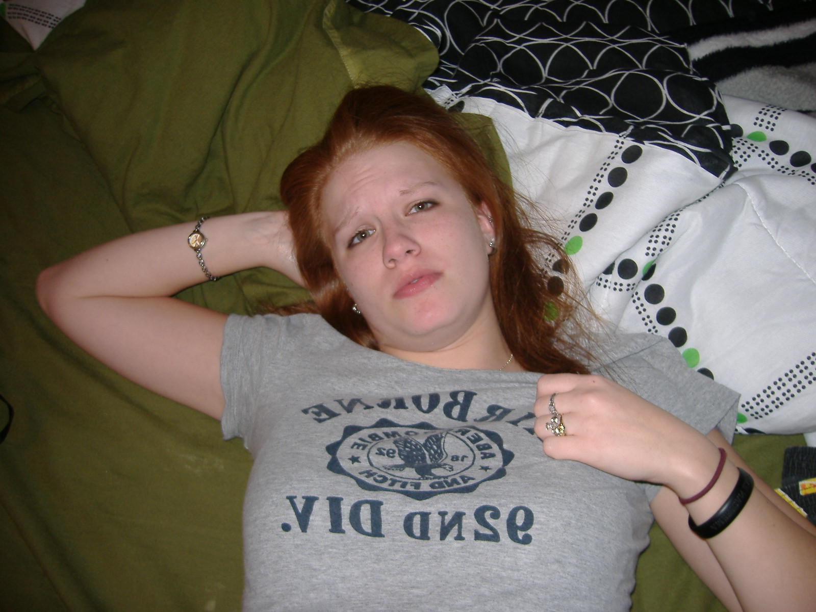 18P Kinky redhead teen gets dominated for sex while enjoying cum in her mouth 