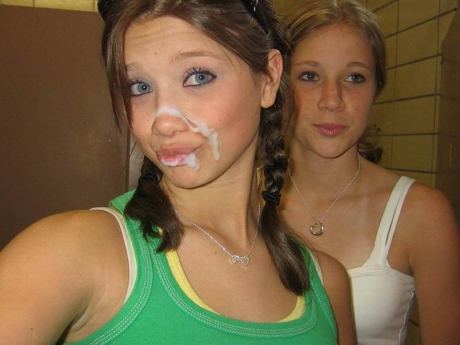 15P Messy Cum Covered Amateur Faces