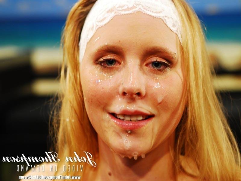 18P Amateur facial orgy with a messy cumcovered face