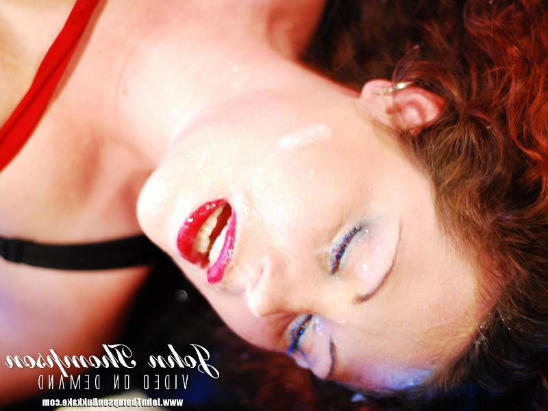 18P Amateur facial orgy with a messy cumcovered face