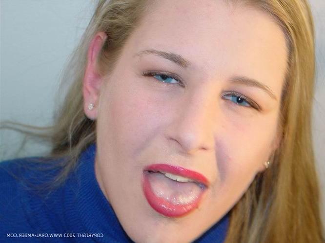 16P Girlfriend keeping cum in her mouth