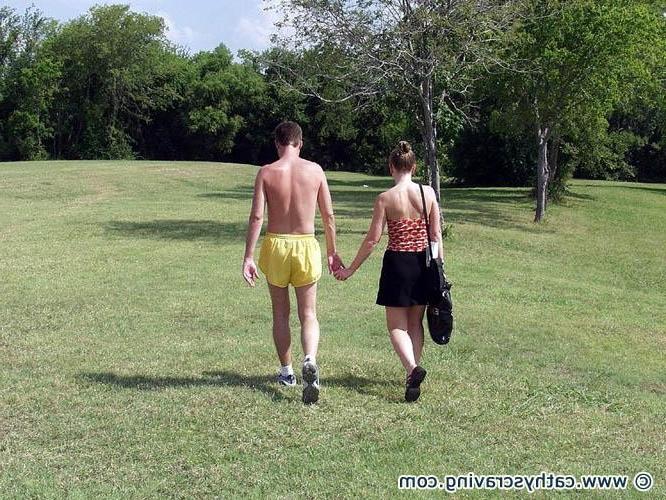 17P male jogger blown and balls emptied in public park