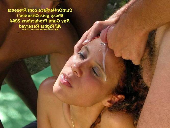 16P Outdoor group sex and messy facial