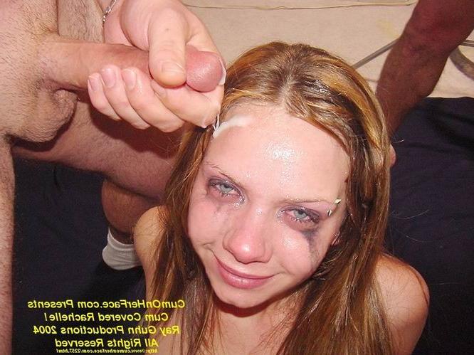 16P Cute teen group messy facial