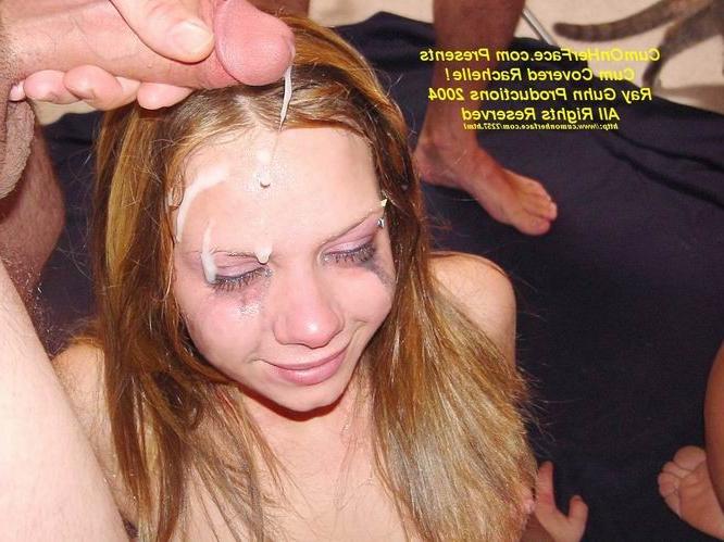 16P Cute teen group messy facial