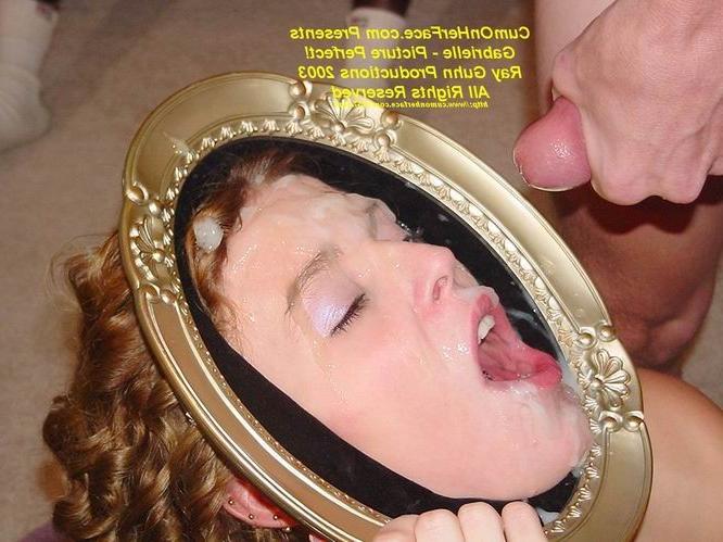 16P Cute teen group messy facial