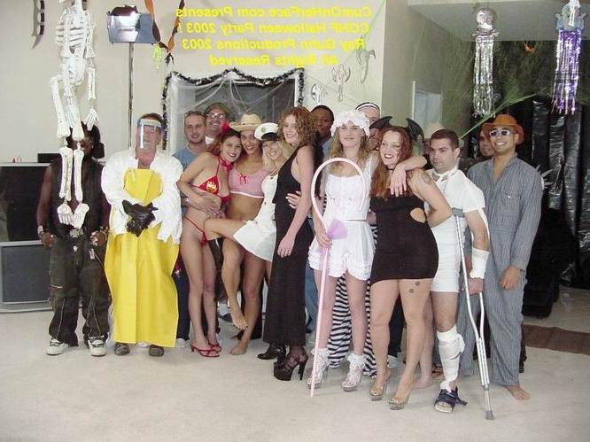 16P Orgy and messy cumshot