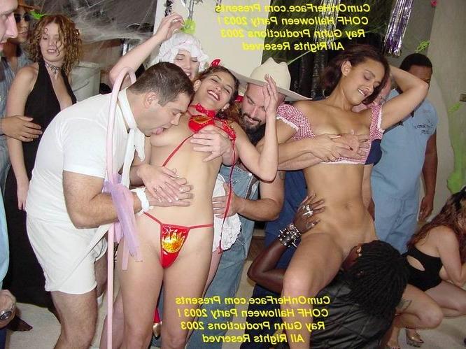 16P Orgy and messy cumshot