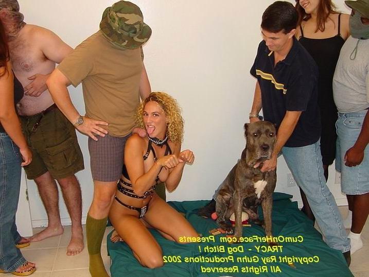 16P Hardcore group messy facial