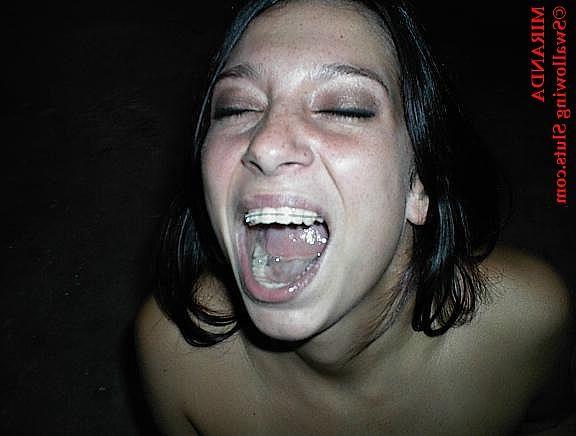 16P Dirty teen sucks a guys hairy balls until he cums for her