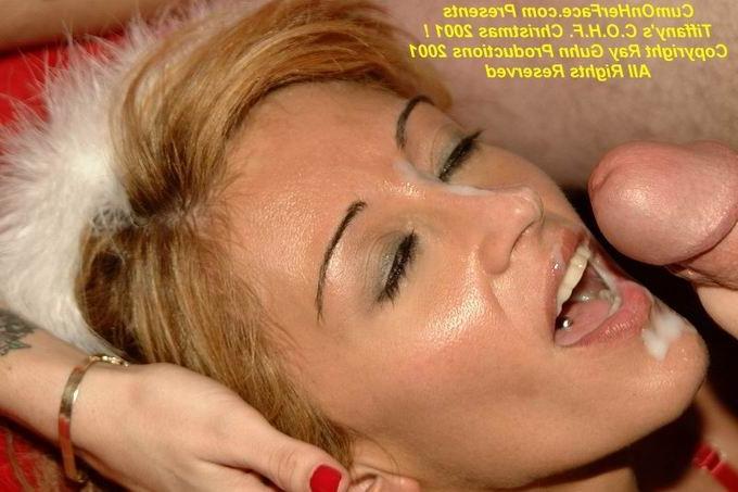 16P Xmas gangbang and messy facial