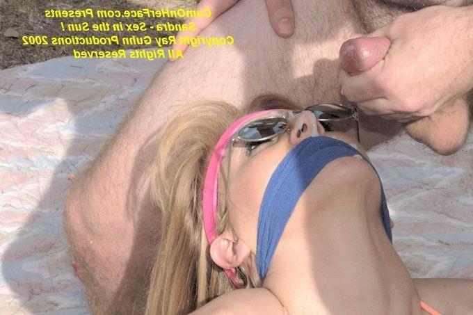 16P Outside group messy facial
