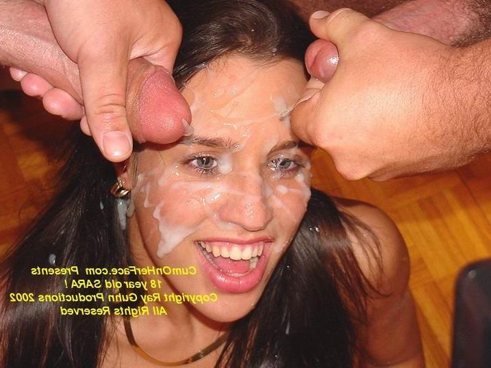 16P Group sex messy facial