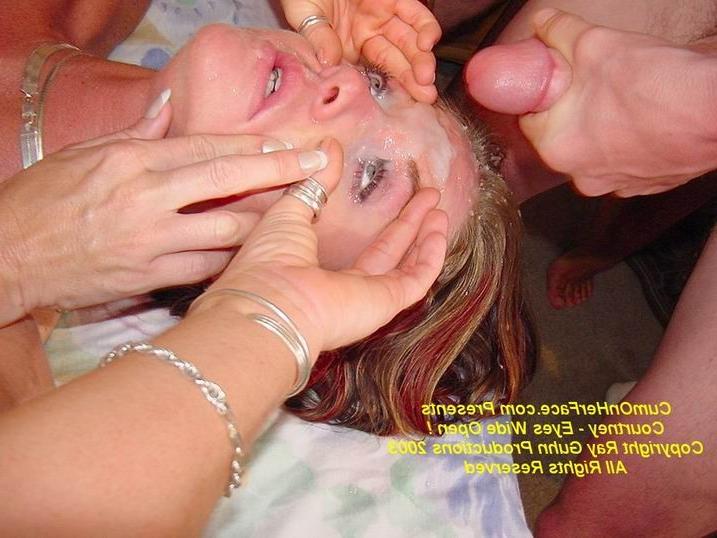 16P Gangbang messy facials