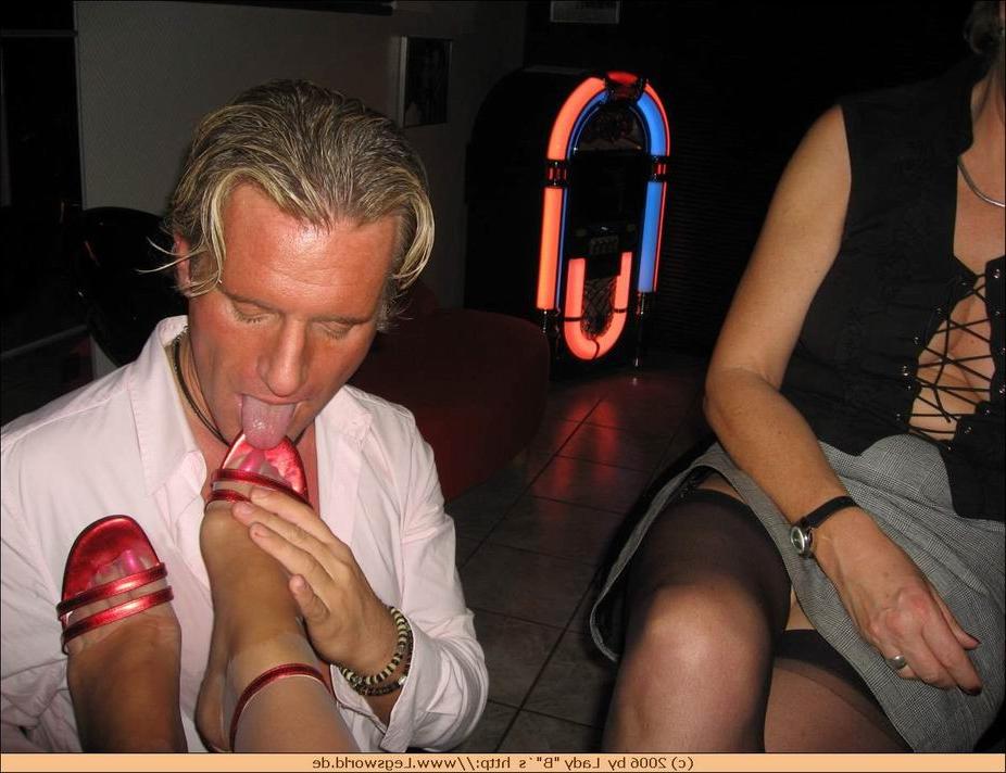 12P Swingers have stocking foot fetish party