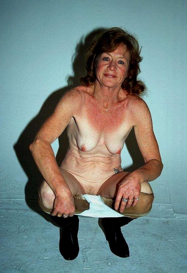 16P Extreme old redhead granny sucking and fucking her brains out