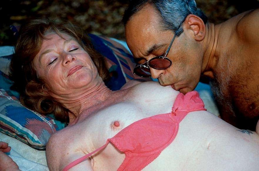 16P Extreme old redhead granny sucking and fucking her brains out