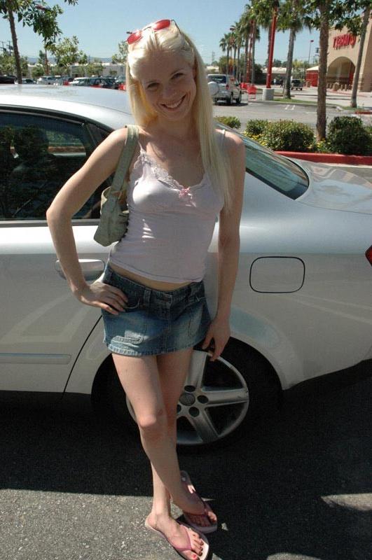 16P Slut blonde babe interracial gangbang fuck