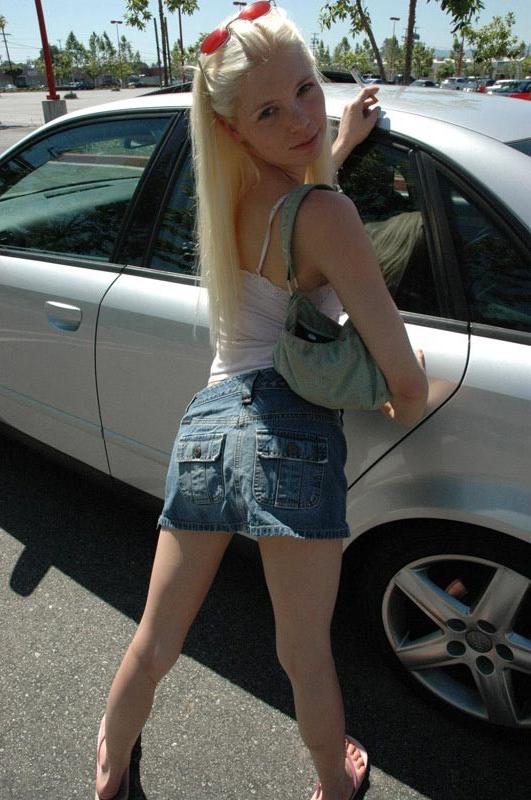 16P Slut blonde babe interracial gangbang fuck