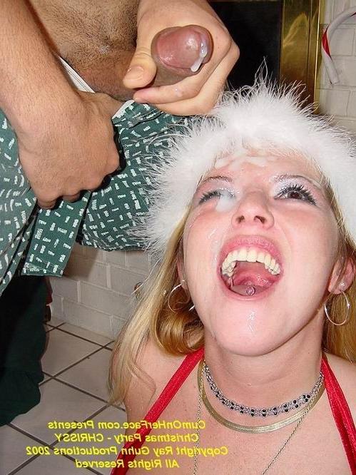 16P Cute teen group messy facial
