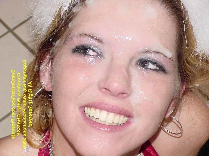 16P Cute teen group messy facial