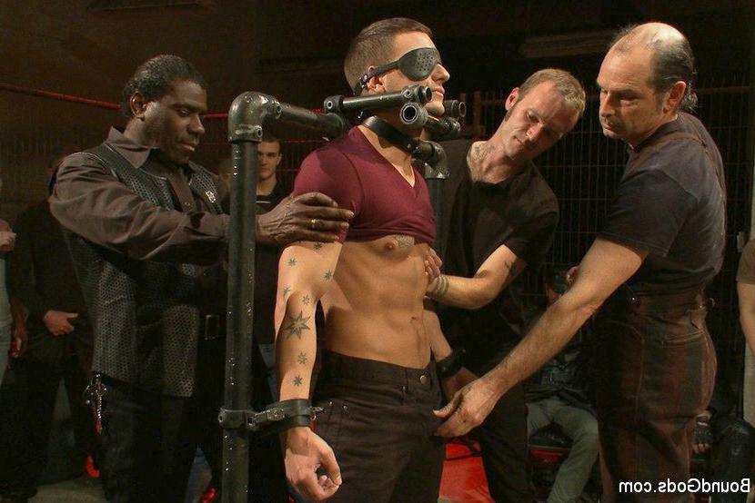 15P Adam Knox bound and gangbaged by dozens of horny men