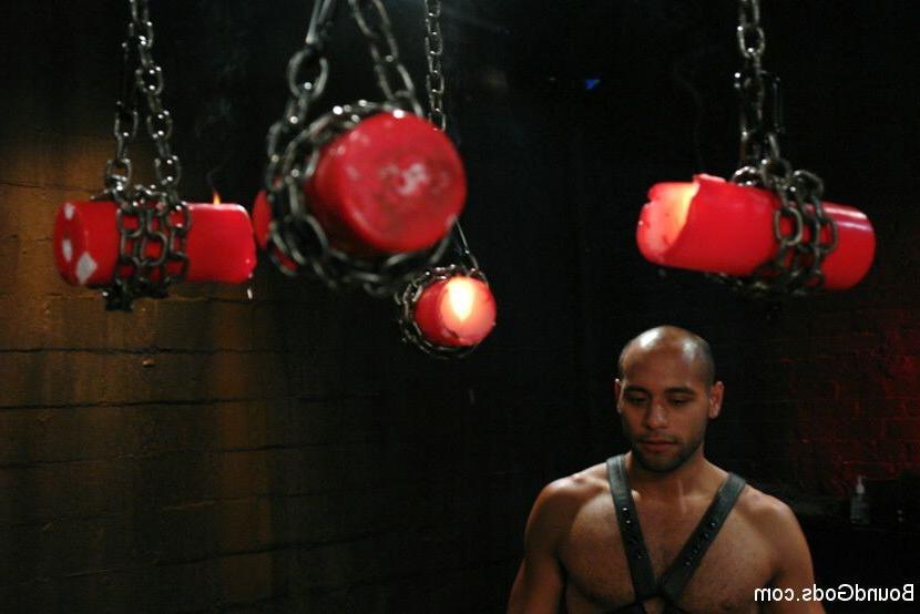 15P Drake endures hot wax flogging and a crazy ass fuck