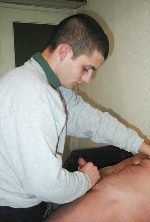 20P A college twink and a stout masked bound man peeing and riding