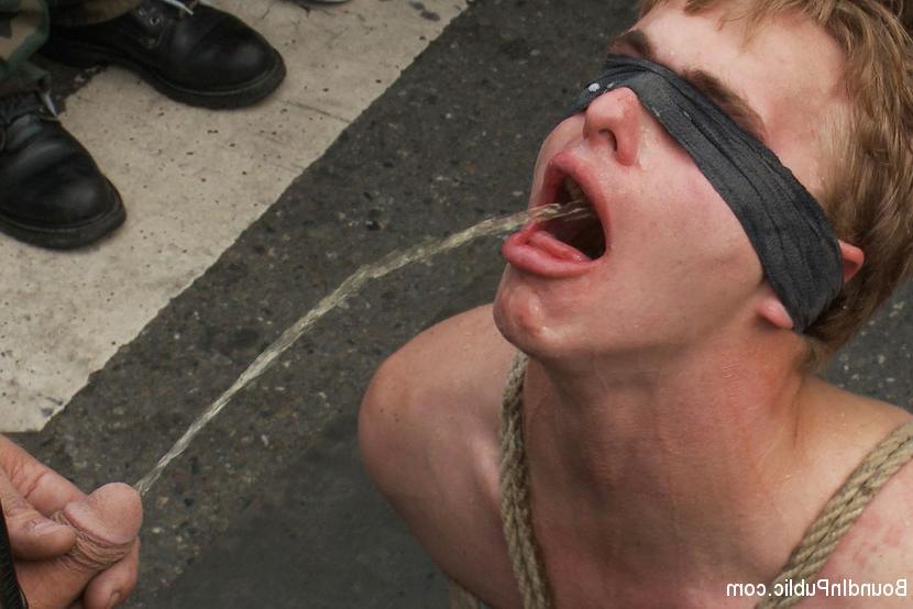 15P Noah Brooks is dragged through the streets, bound, beaten and pissed on.