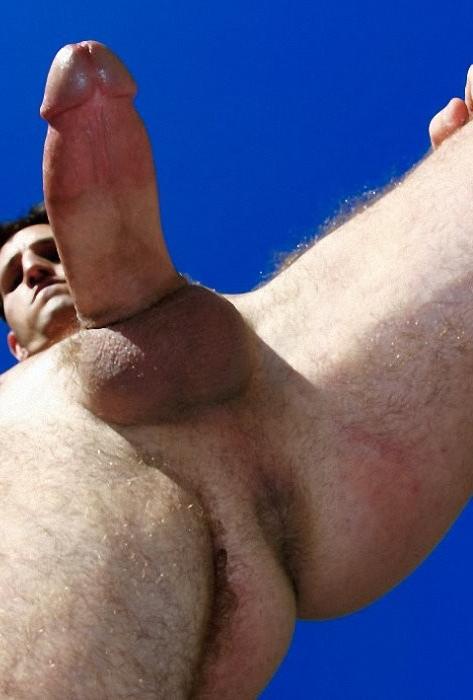 20P A huge cock stud enjoys stripping and showing off in the hills