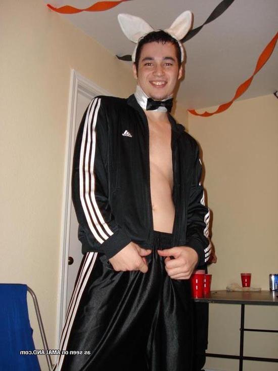 16P Exhibitionist frat guys shows off cock