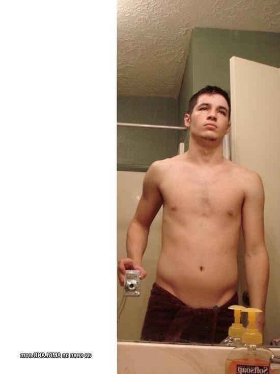 16P Exhibitionist frat guys shows off cock